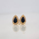 Topos Halo Gota 1.15g / in / 5.9mm Oro Amarillo 18K