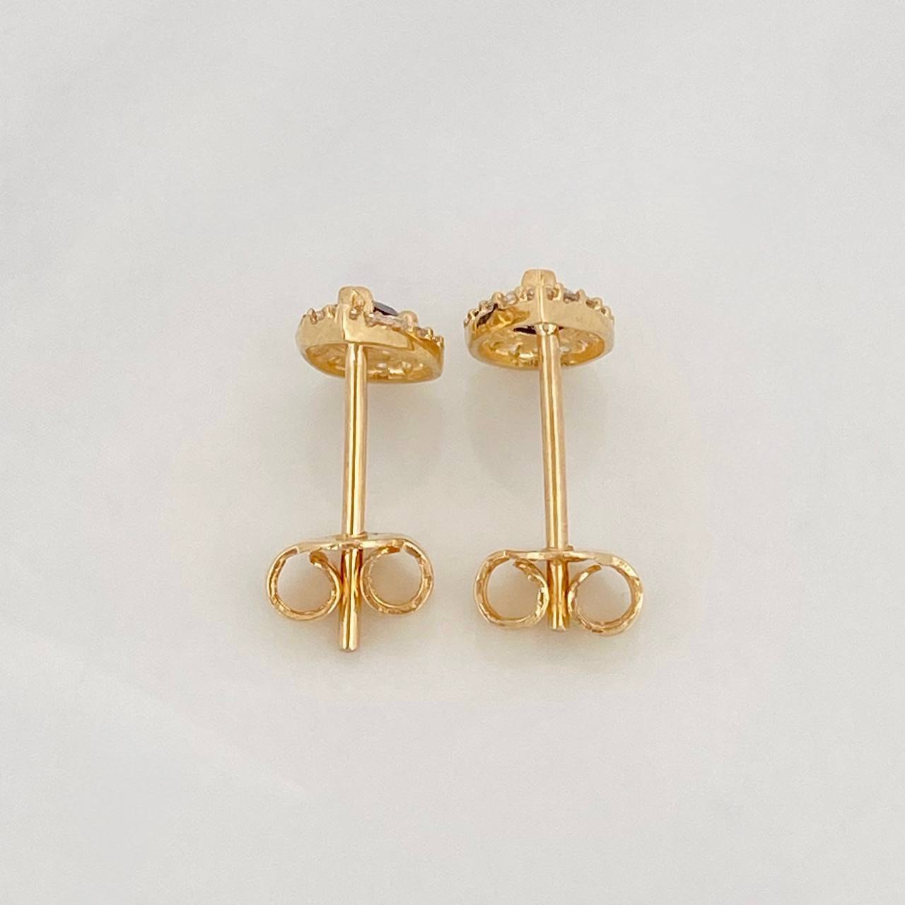 Topos Halo Gota 1.15g / in / 5.9mm Oro Amarillo 18K