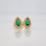 Topos Halo Gota 1.15g / in / 5.9mm Oro Amarillo 18K