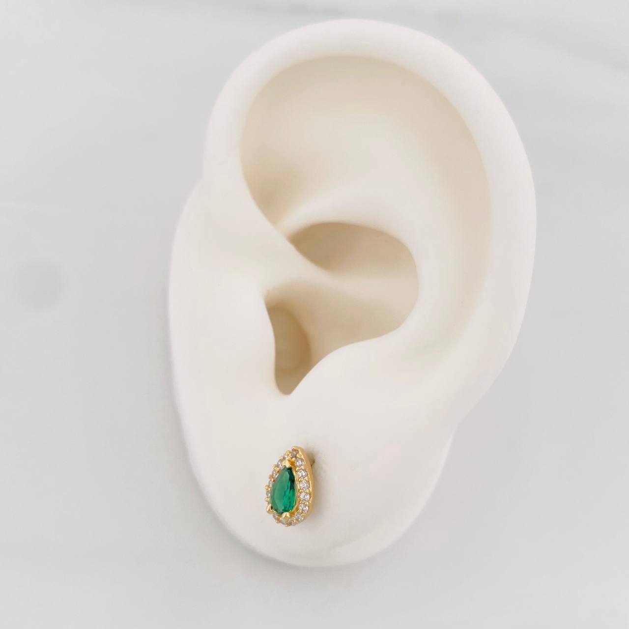 Topos Halo Gota 1.15g / in / 5.9mm Oro Amarillo 18K