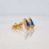 Topos Halo Gota 1.2g / in / 5.9mm Oro Amarillo 18K