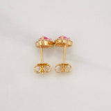 Topos Halo Corazon 1.6g / in / 6.8mm Oro Amarillo 18K