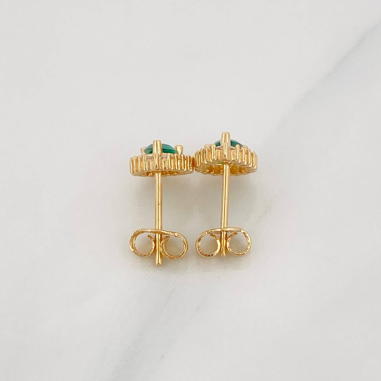 Topos Halo Gota 2.1g / in / 7.5mm Oro Amarillo 18K
