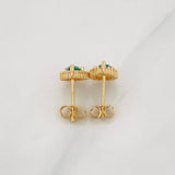 Topos Halo Gota 2.1g / in / 7.5mm Oro Amarillo 18K