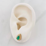 Topos Halo Gota 2.1g / in / 7.5mm Oro Amarillo 18K