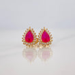 Topos Halo Gota 2.15g / in / 7.5mm Oro Amarillo 18K