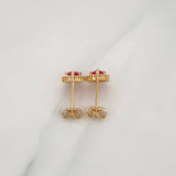 Topos Halo Gota 2.15g / in / 7.5mm Oro Amarillo 18K