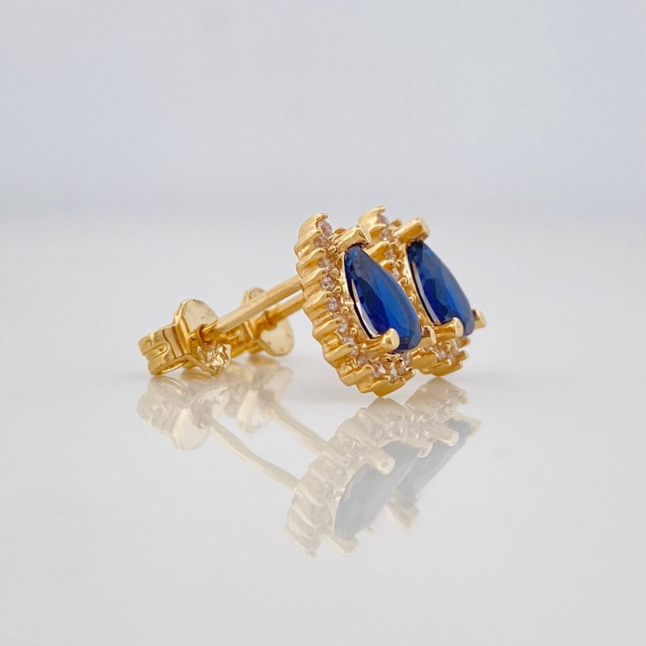 Topos Halo Gota 2g / in / 7.5mm Oro Amarillo 18K