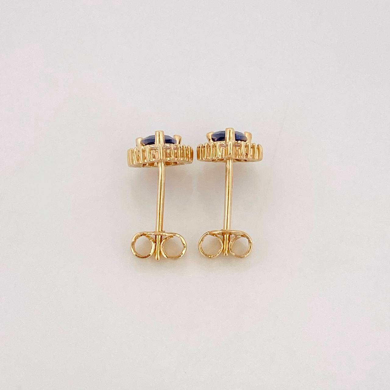 Topos Halo Gota 2g / in / 7.5mm Oro Amarillo 18K