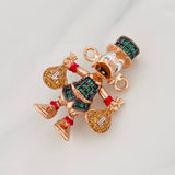 Charm Duck Money Bags 6.05g / 1 in Three 18K Golds