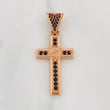 Pendant Screw Cross 3.9g / 1 1/2 in 18K Rose Gold
