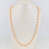 Cadena Rustica Barril 15g / 24 in / 4.5mm Oro Rosa 18K