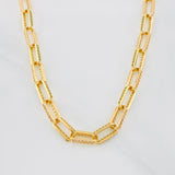 Paperclip Chain 26.2g / 26 in / 4.45mm 18K Yellow Gold