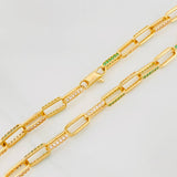 Paperclip Chain 26.2g / 26 in / 4.45mm 18K Yellow Gold