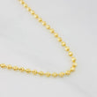 Military Half Moon Chain 10.95g / 20 in / 2mm 18K Yellow Gold