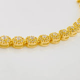 Tennis Bracelet 12.3g / 7 1/2 in / 5.15mm Yellow Gold 18K
