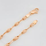 Rustic Bracelet 4.6g / 8 in / 3.65mm Rose Gold 18K
