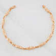 Rustic Dubai Bracelet 5.2g / 8 in / 4.32mm Rose Gold 18K