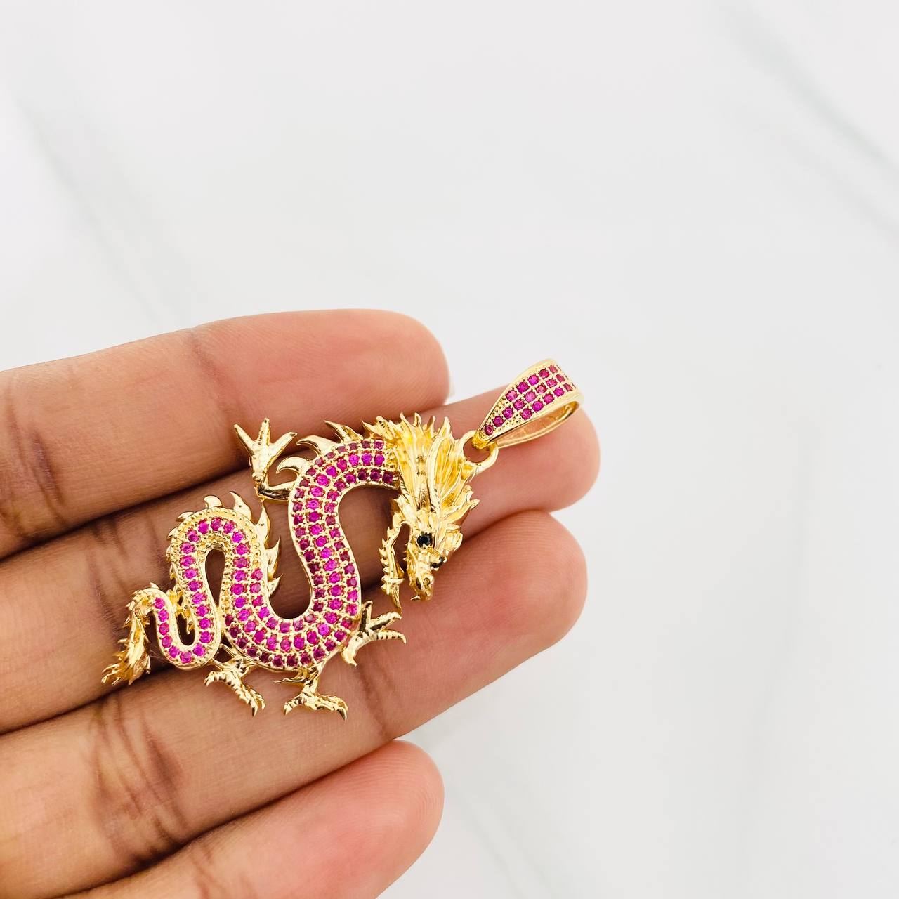 Dije Dragon 8.8g / 2 in Oro Amarillo 18K