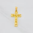 Dije Cruz Cristo 2.95g / 1 1/2 in Oro Amarillo 18K