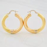Candongas Adel 6.1g / 1 1/4 in Tres Oros 18K