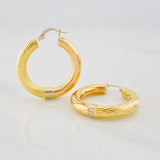 Candongas Adel 6.1g / 3.3cm Tres Oros 18K