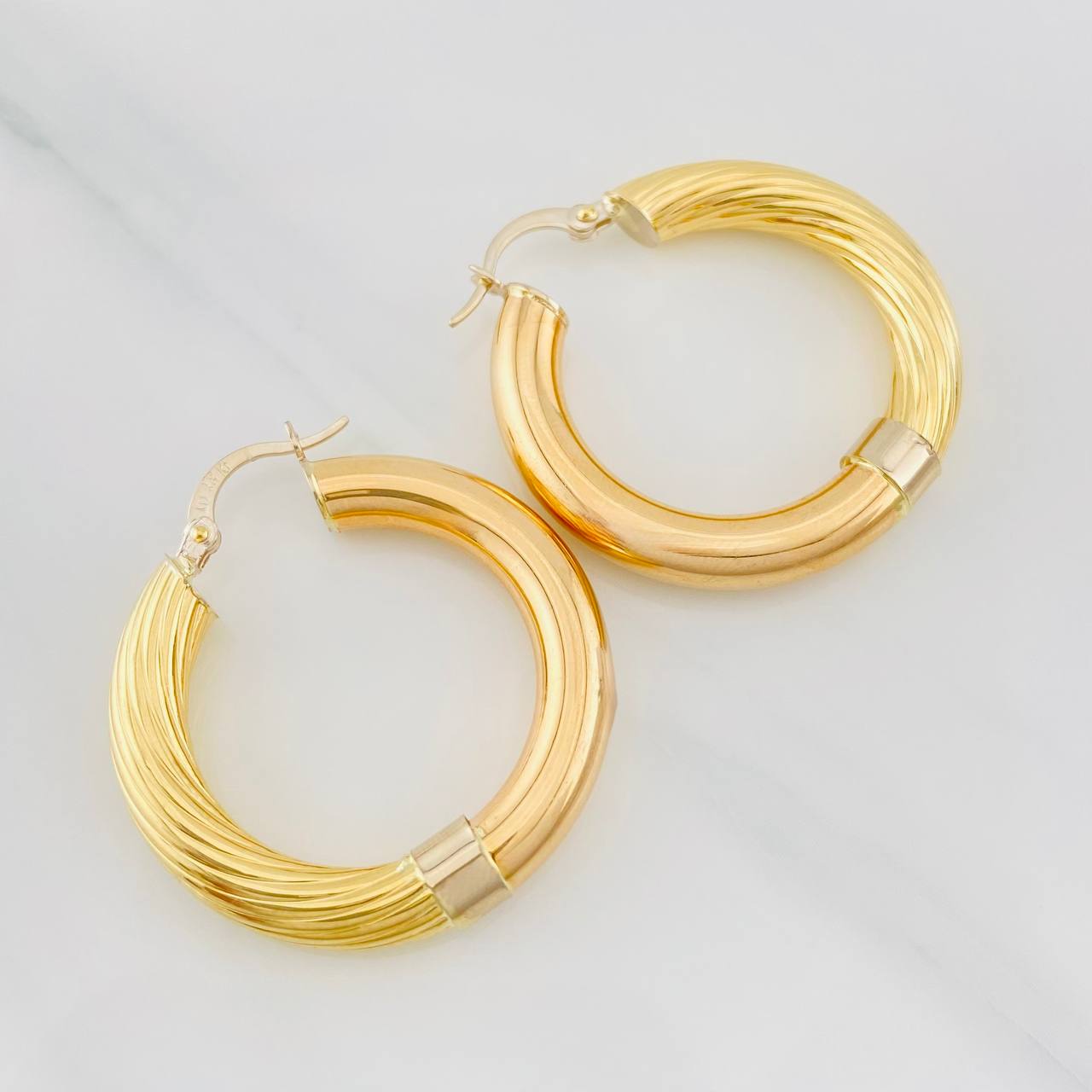 Candongas Adel 6.1g / 3.3cm Tres Oros 18K