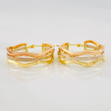 Candongas Aleja Ondas 3.2g / 1 in Tres Oros 18K