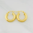 Candongas Mary 2.55g / 3/4 in Oro Amarillo 18K