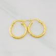 Candongas Maribel 1.25g / 3/4 in Oro Amarillo 18K