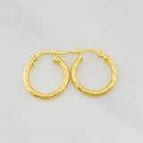 Candongas Maribel 1.25g / 3/4 in Oro Amarillo 18K