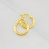 Candongas Mary 1.05g / 1/2 in Oro Amarillo 18K