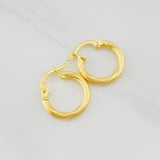 Candongas Mary 1.05g / 1/2 in Oro Amarillo 18K