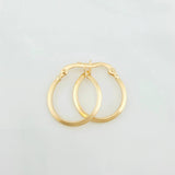 Candongas Clau 1 g / 3/4 in Oro Amarillo 18K