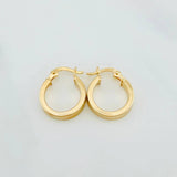 Candongas Fabi 1.35 g / 1/2 in Oro Amarillo 18K