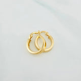 Candongas Fabi 1.35 g / 1/2 in Oro Amarillo 18K