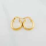 Candongas Nati 1.6 g / 3/4 in Oro Amarillo 18K