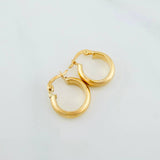 Candongas Nati 1.6 g / 3/4 in Oro Amarillo 18K