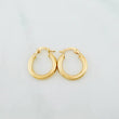 Candongas Jass 1.35 g / 3/4 in Oro Amarillo 18K