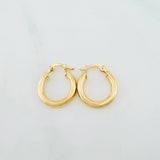 Candongas Jass 1.35 g / 3/4 in Oro Amarillo 18K