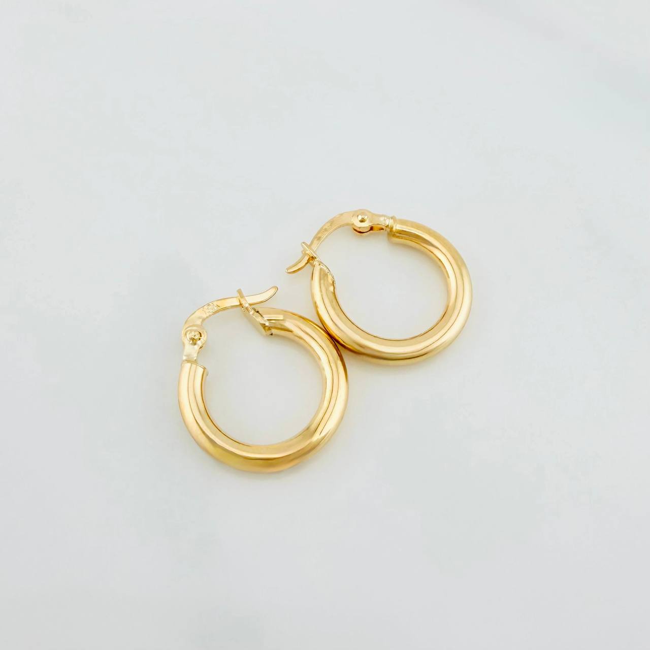 Candongas Jass 1.35 g / 3/4 in Oro Amarillo 18K
