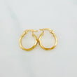 Candongas Nia 1.2 g / 1/2 in Oro Amarillo 18K