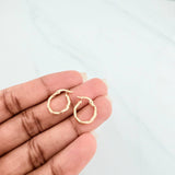 Candongas Kari 0.85 g / 1/2 in Oro Amarillo 18K