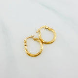 Candongas Kari 1 g / 1/2 in Oro Amarillo 18K