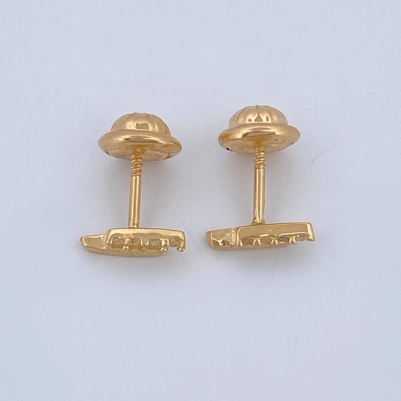 Topos Rayo 0.8gr / 2.55mm Oro Amarillo 18K &