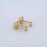 Topos Silueta Estrella 0.5gr / 3.58mm Oro Amarillo 18K &