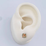 Topos Silueta Corazon 0.8gr / 5.65mm Oro Amarillo 18K &