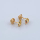 Topos Silueta Corazon 0.75gr / 5.95mm Oro Amarillo 18K &