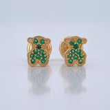 Topos Oso Ts 0.9gr / 6.45mm Oro Amarillo 18K &