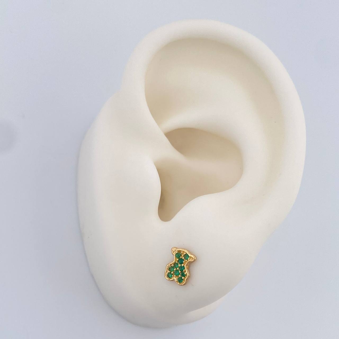 Topos Oso Ts 0.9gr / 6.45mm Oro Amarillo 18K &